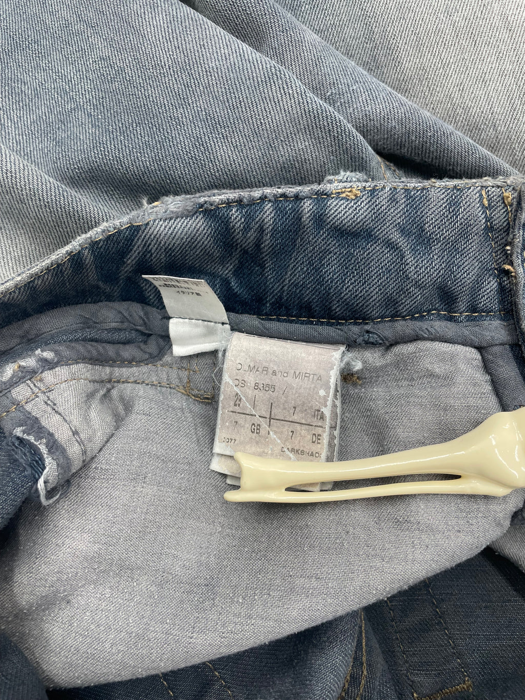 Rick Owens FW06 “DUSTULATOR” Wide Leg Denim (29)