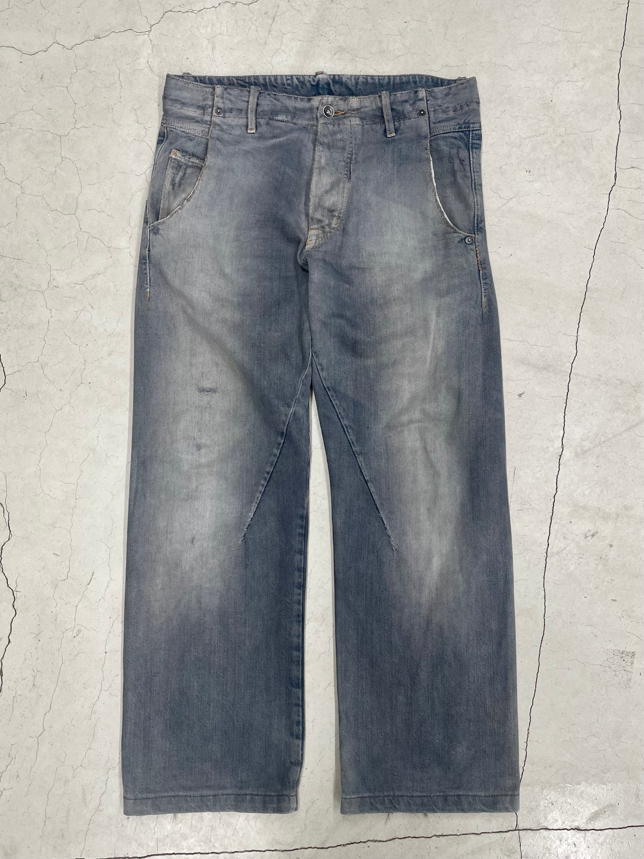 Rick Owens FW06 “DUSTULATOR” Wide Leg Denim (29)