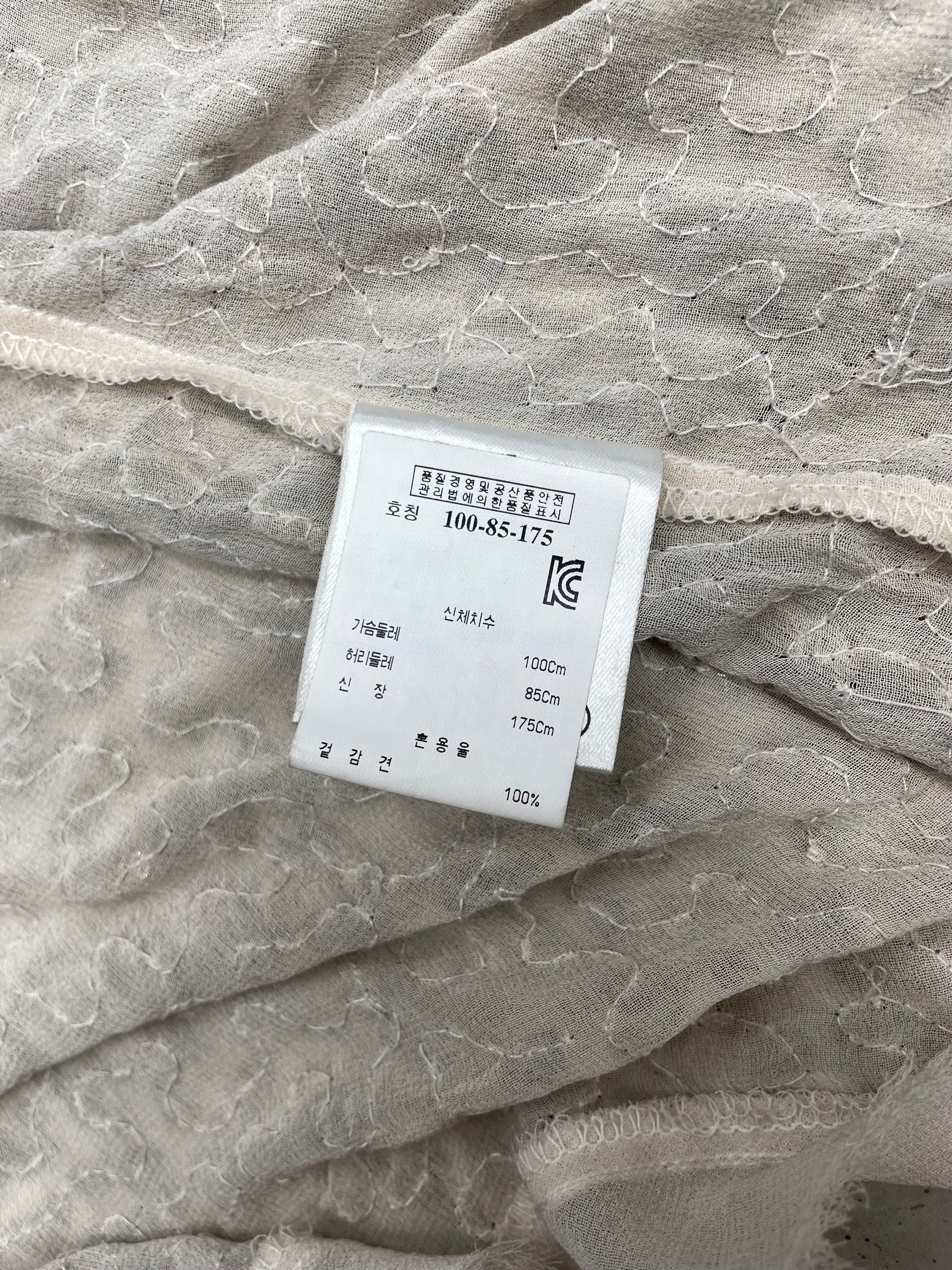 ANN DEMEULEMEESTER SS10 RUNWAY SILK VEST (S)