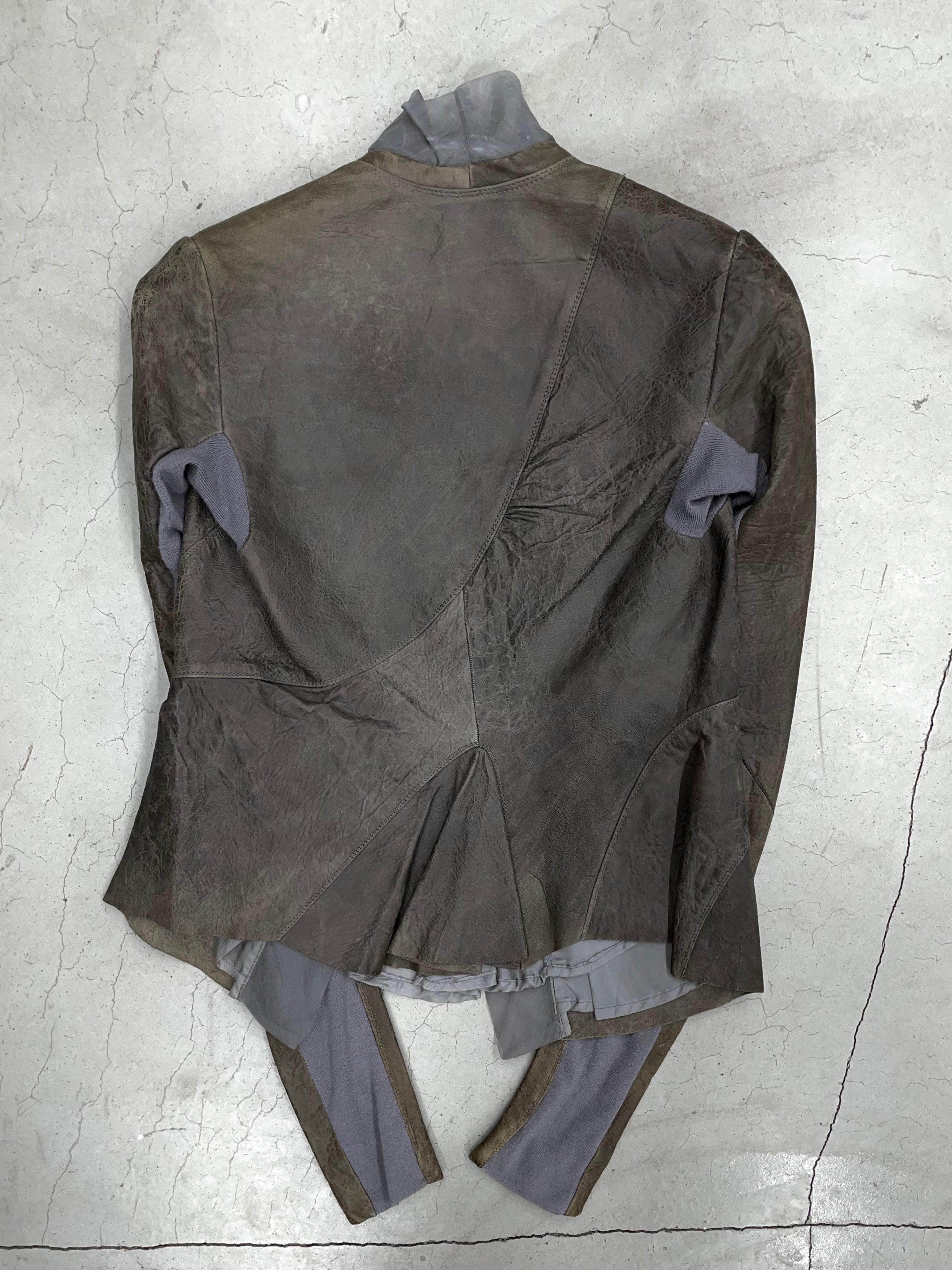 Rick Owens 2010 Olmar and Mirta Leather Jacket (38)