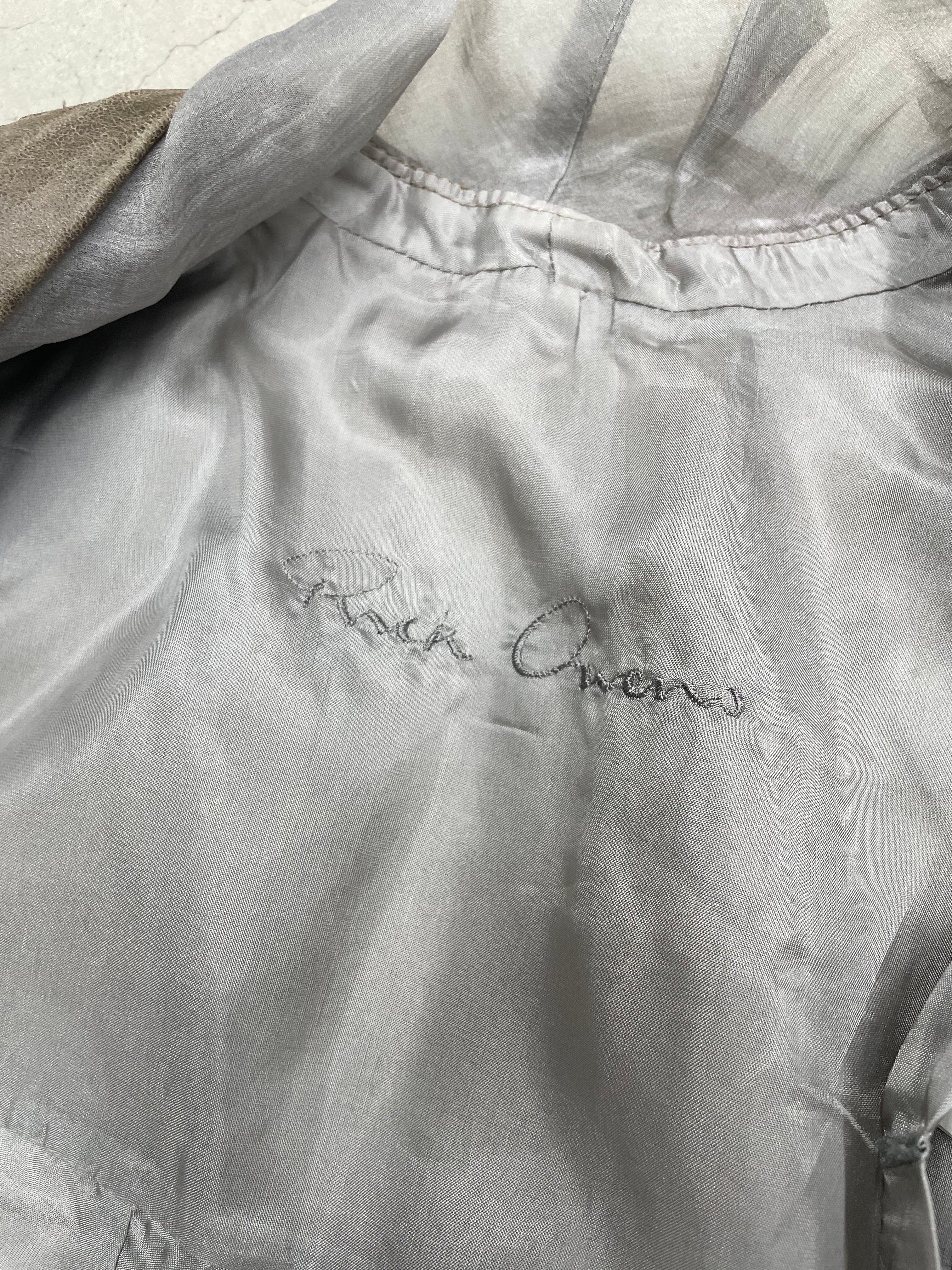 Rick Owens 2010 Olmar and Mirta Leather Jacket (38)