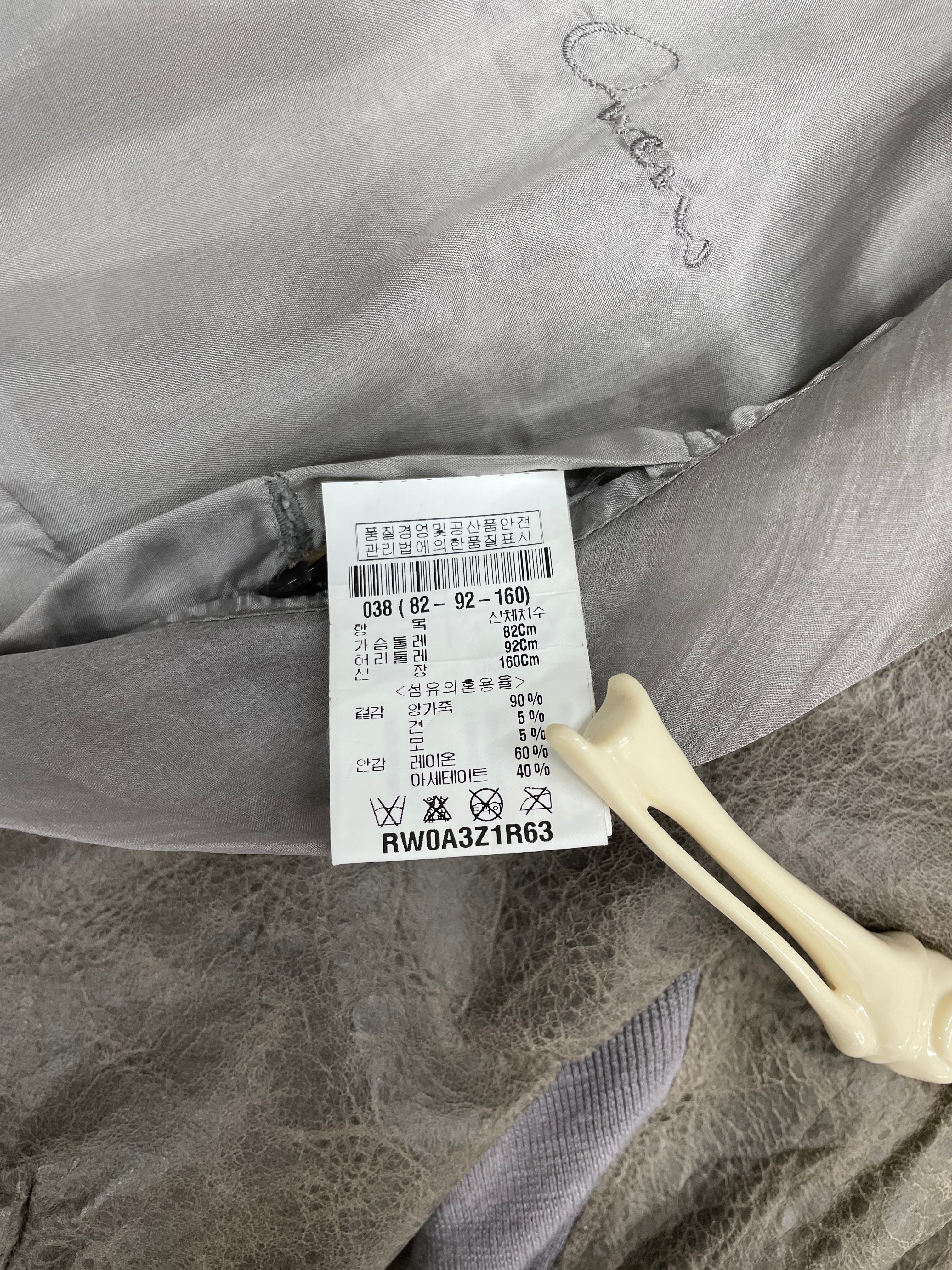 Rick Owens 2010 Olmar and Mirta Leather Jacket (38)