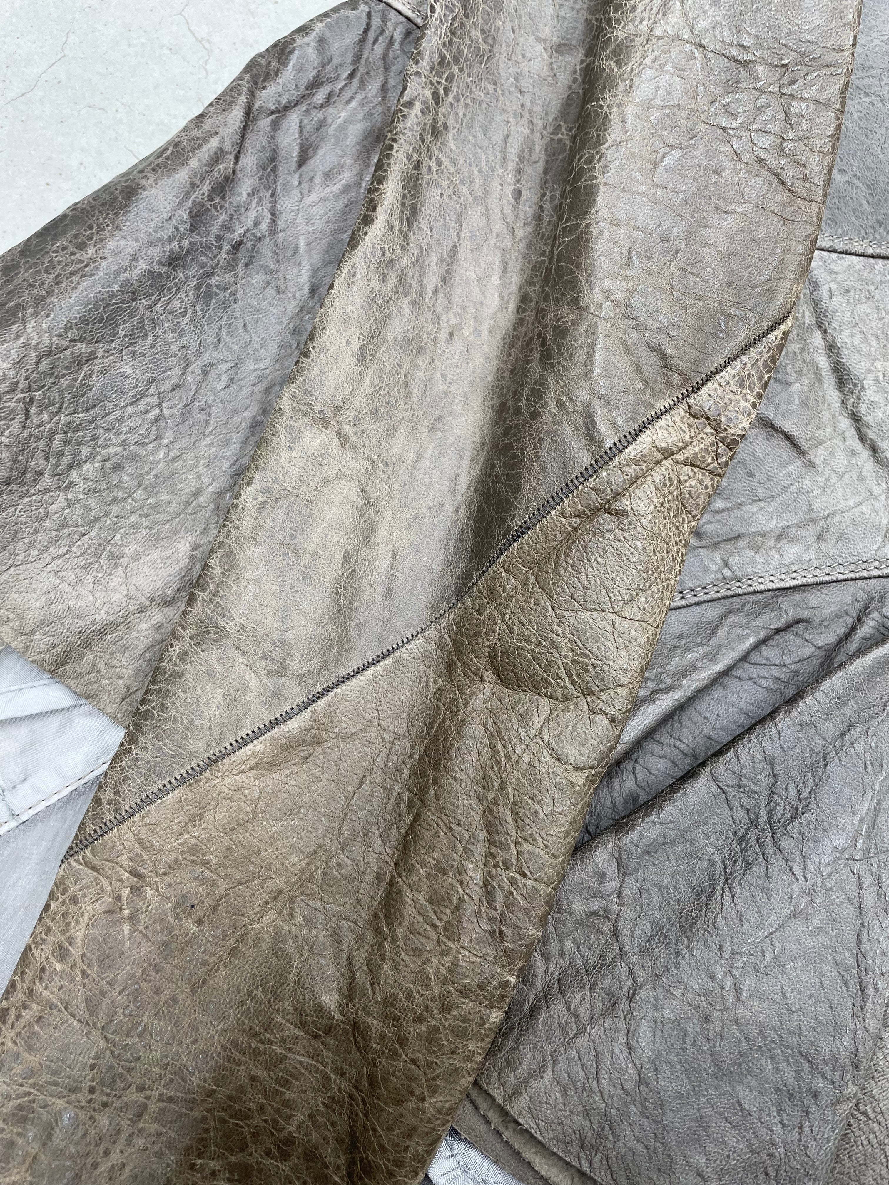 Rick Owens 2010 Olmar and Mirta Leather Jacket (38)