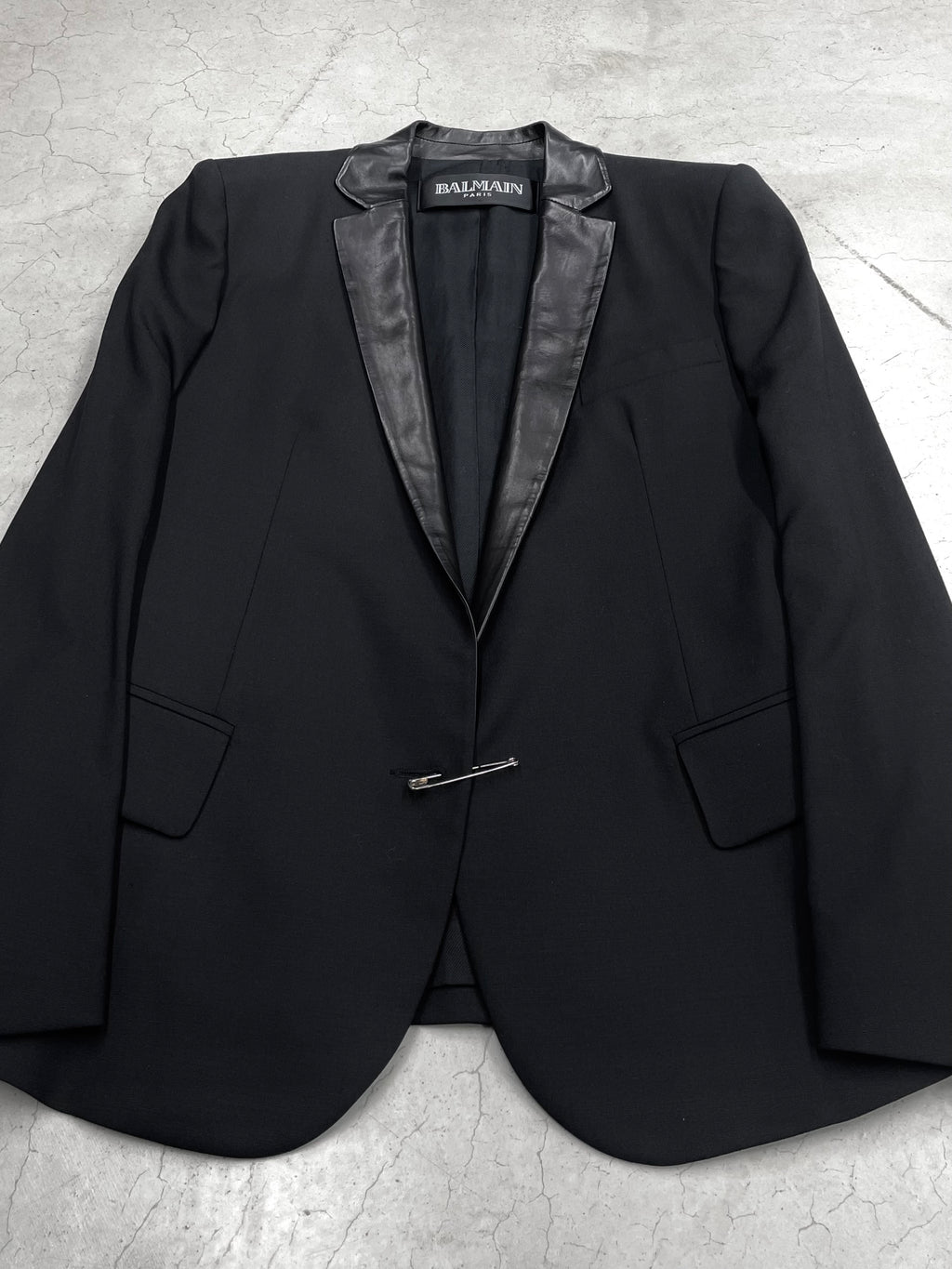 Balmain SS11 Christophe Decarnin Safetypin Blazer (36)