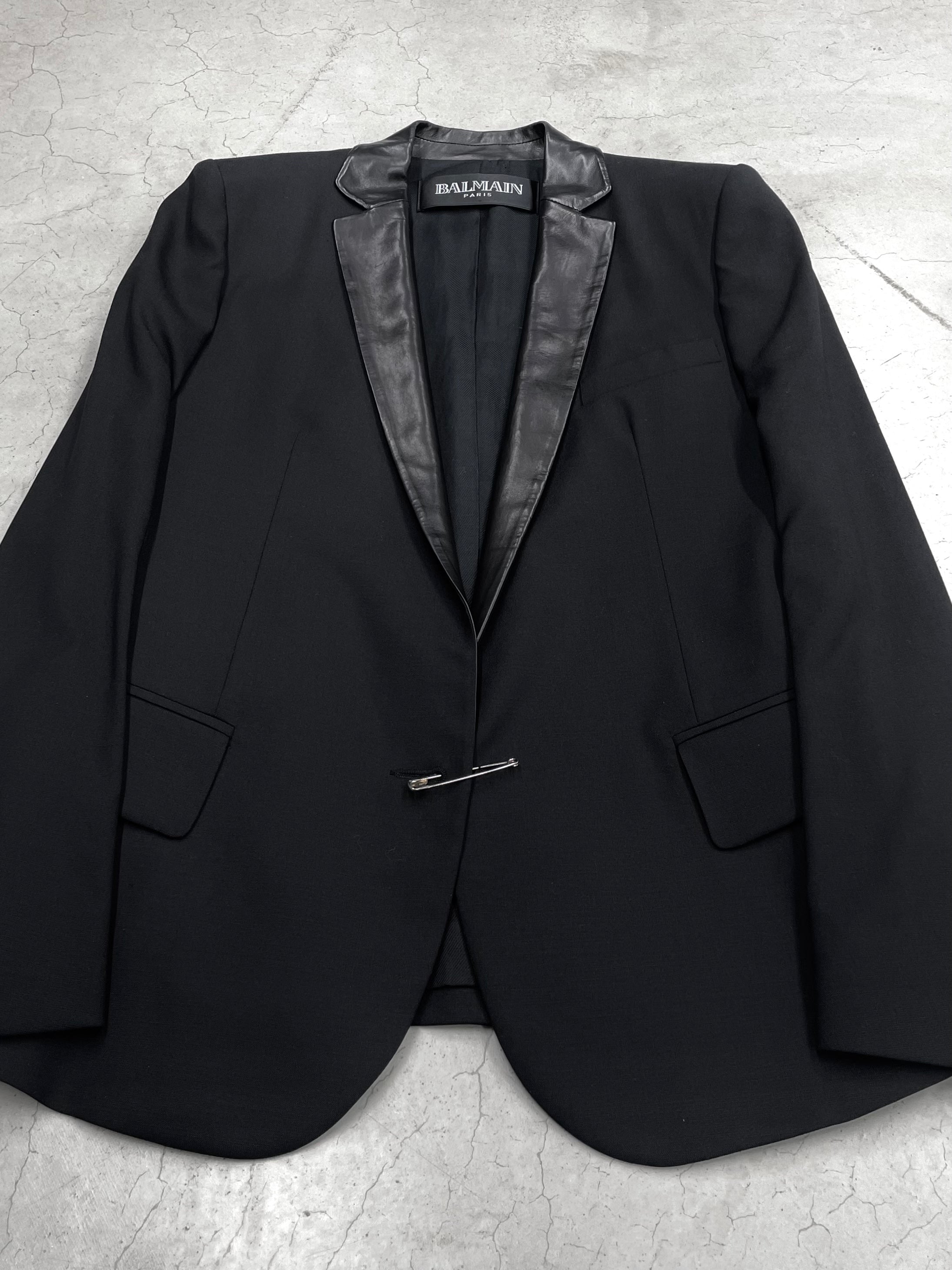 Balmain SS11 Christophe Decarnin Safetypin Blazer (36)