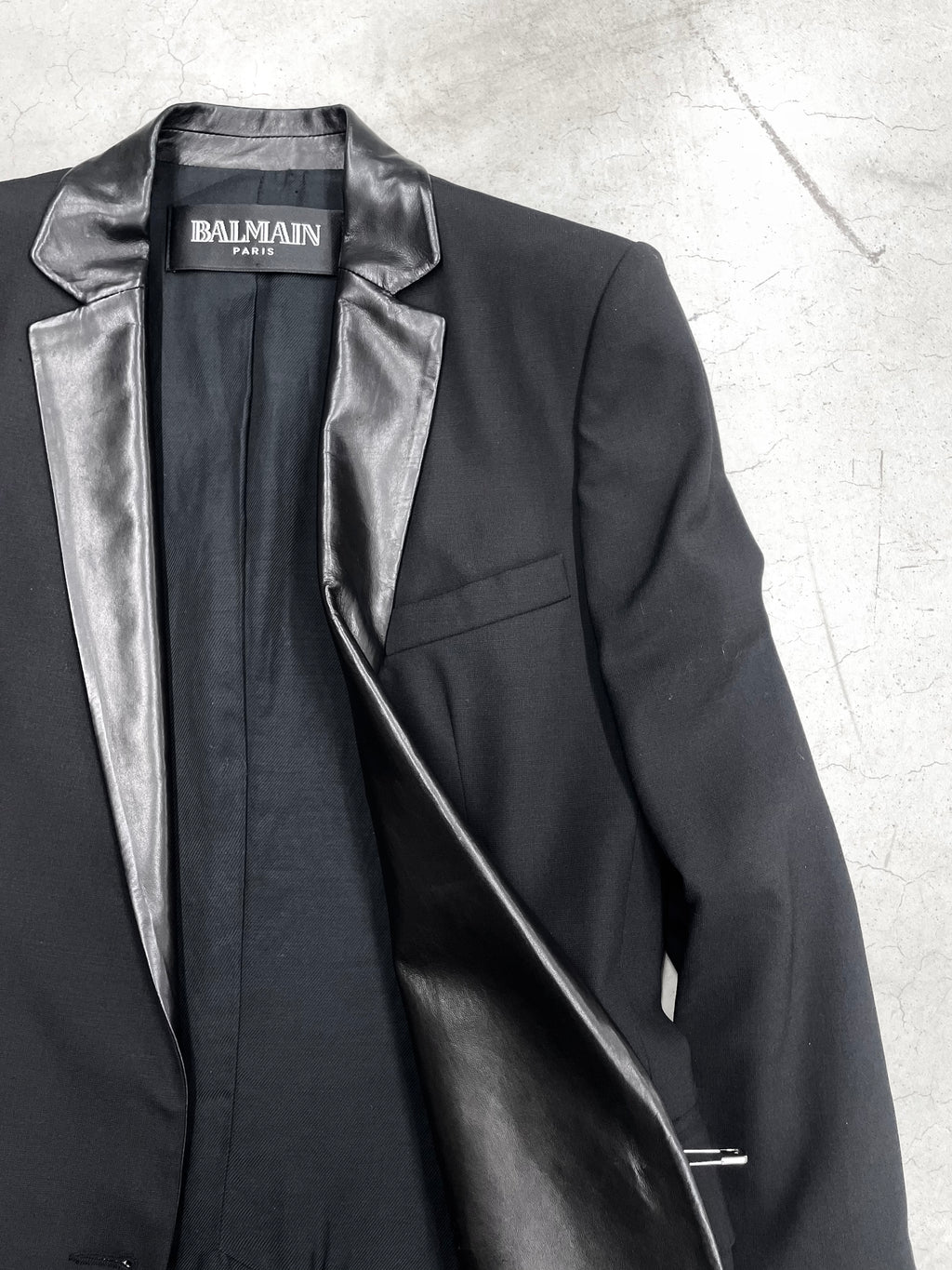 Balmain SS11 Christophe Decarnin Safetypin Blazer (36)