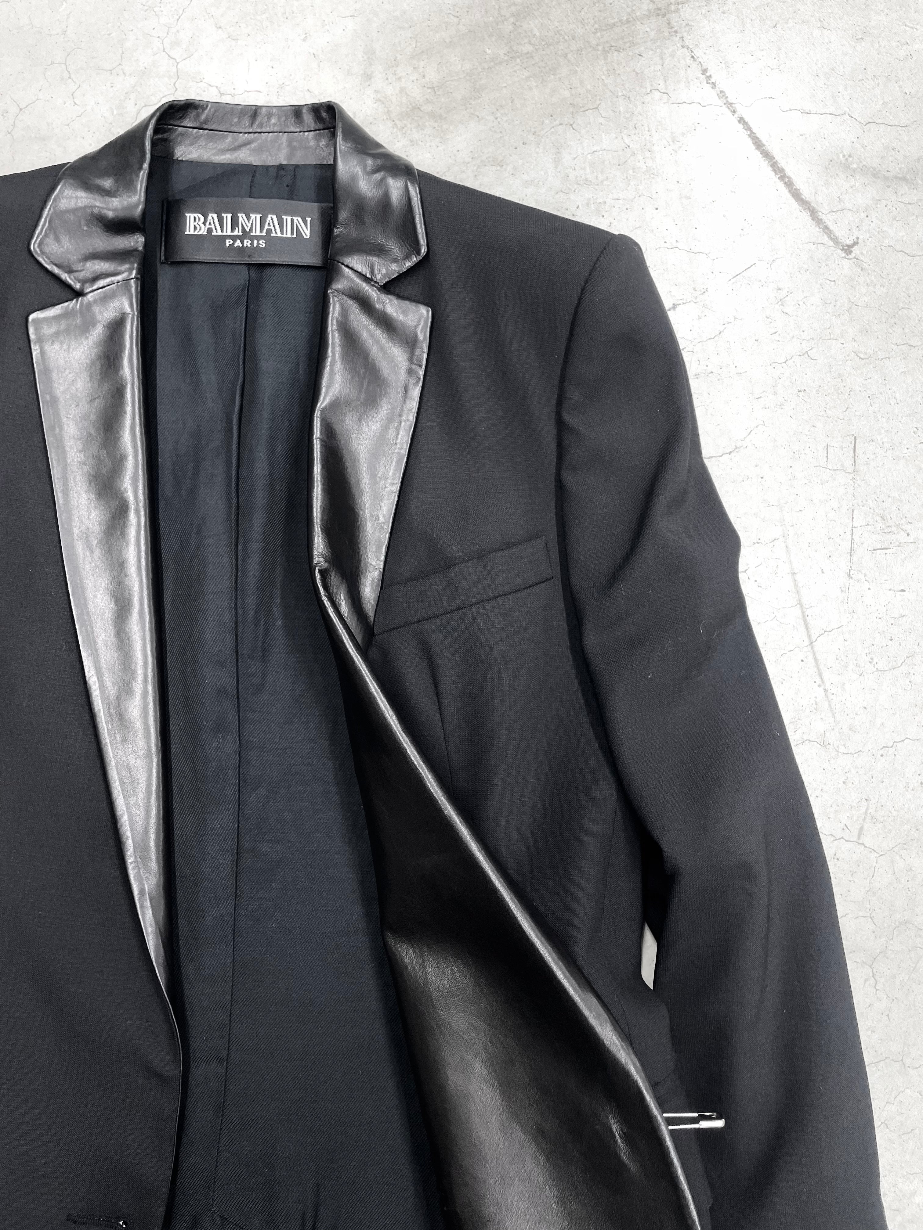 Balmain SS11 Christophe Decarnin Safetypin Blazer (36)