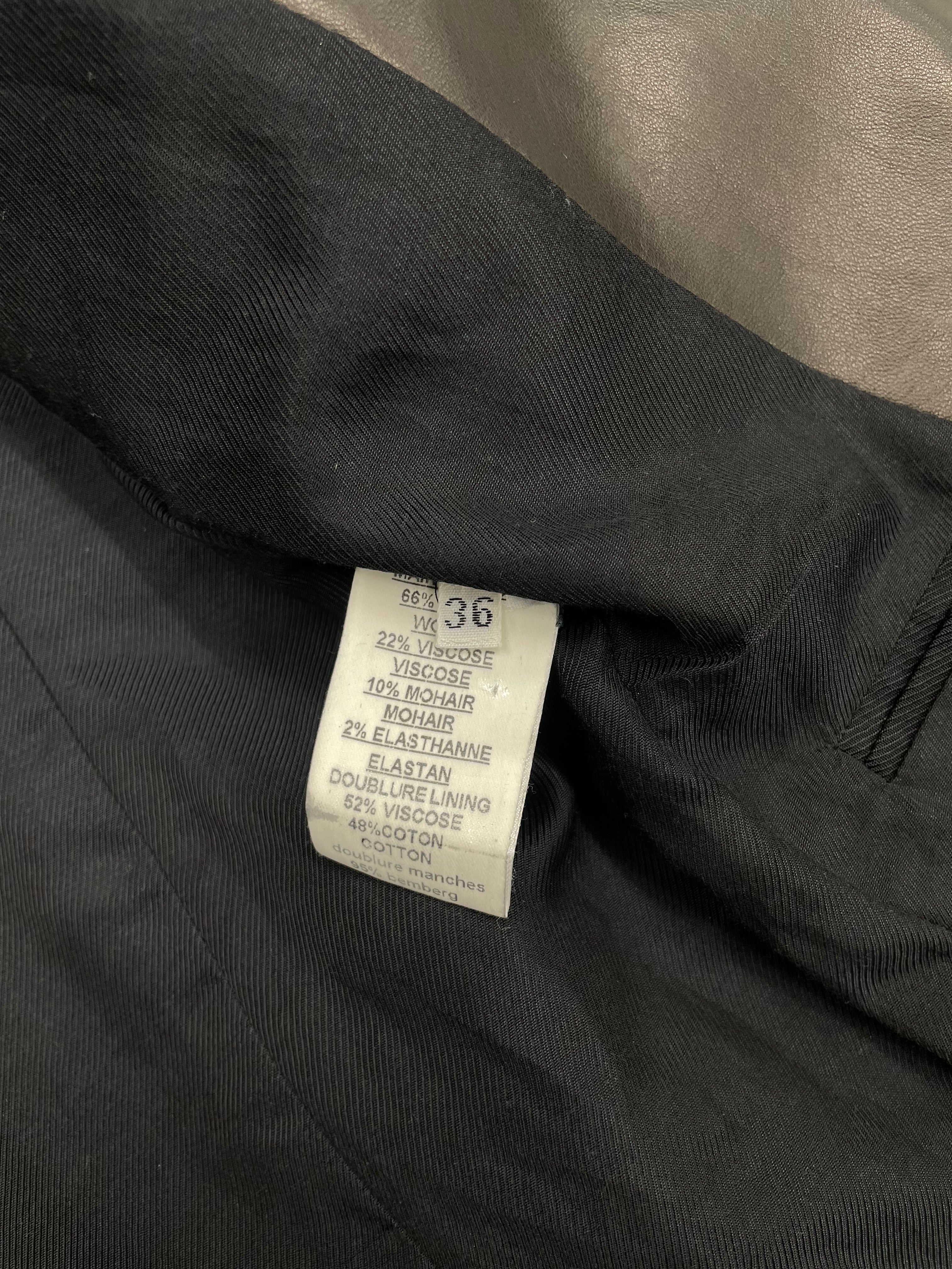 Balmain SS11 Christophe Decarnin Safetypin Blazer (36)