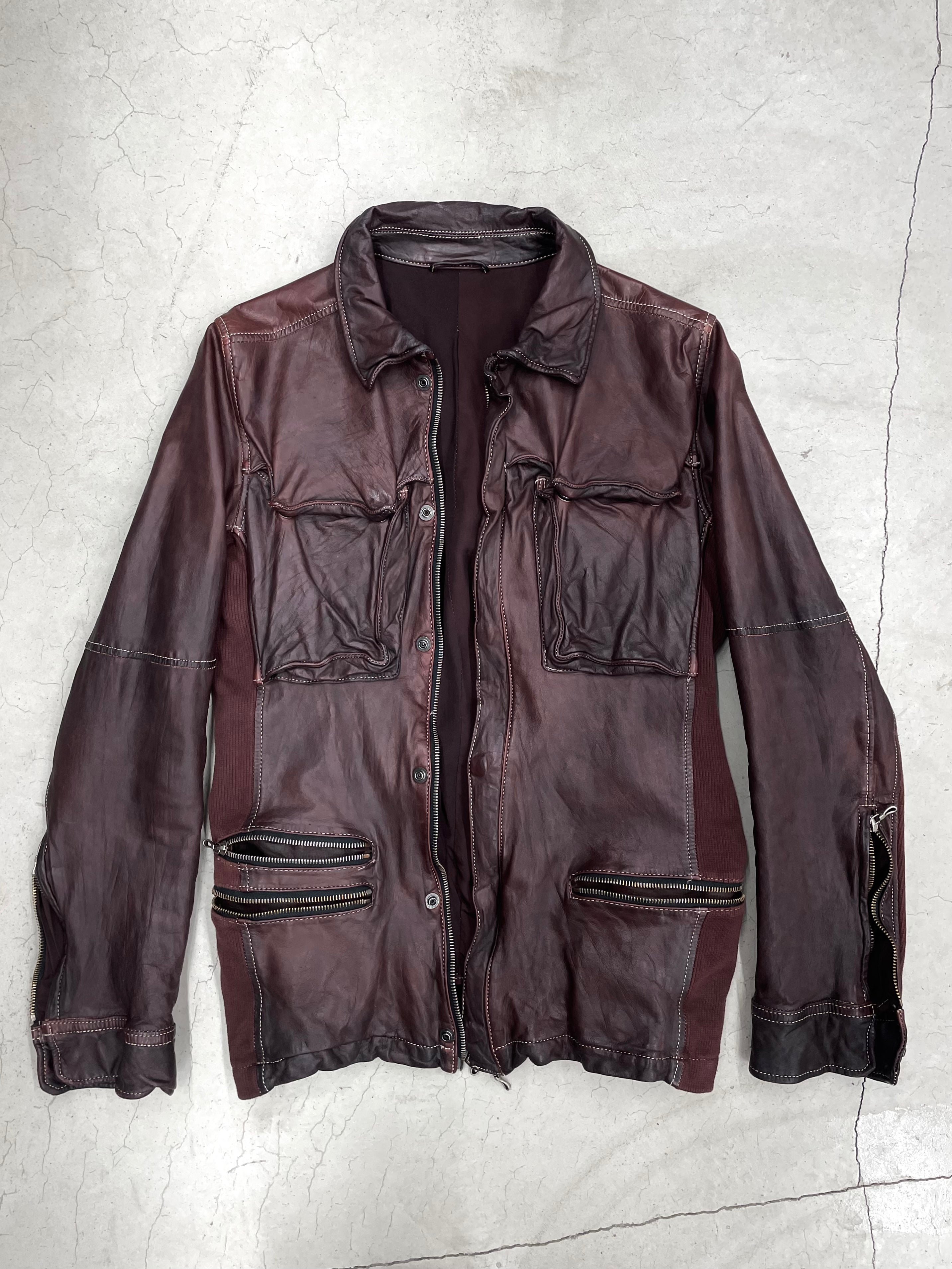 00's Kyoji Maruyama Leather Jacket – WEMETAL ARCHIVE