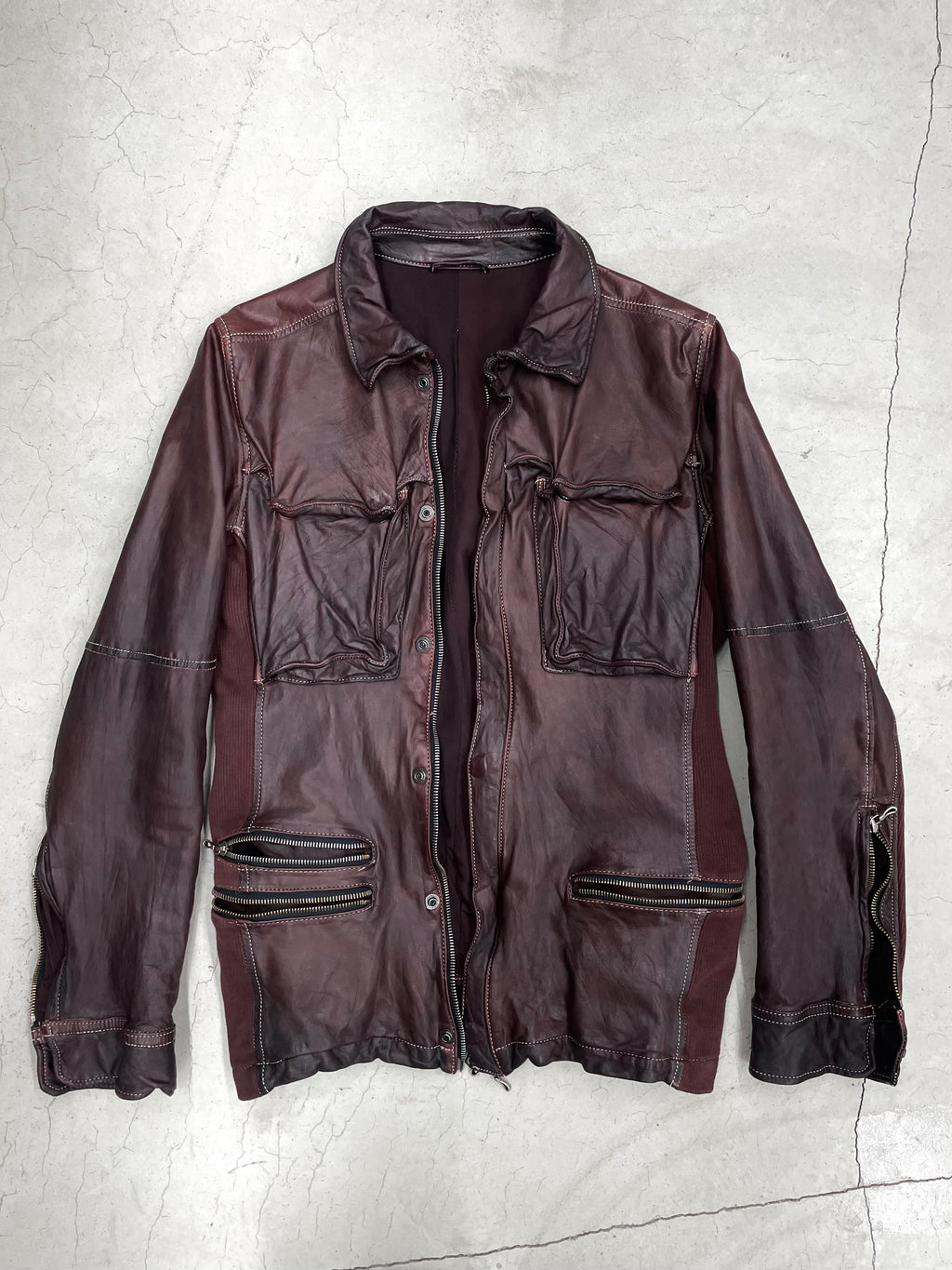 00‘s Kyoji Maruyama Leather Jacket