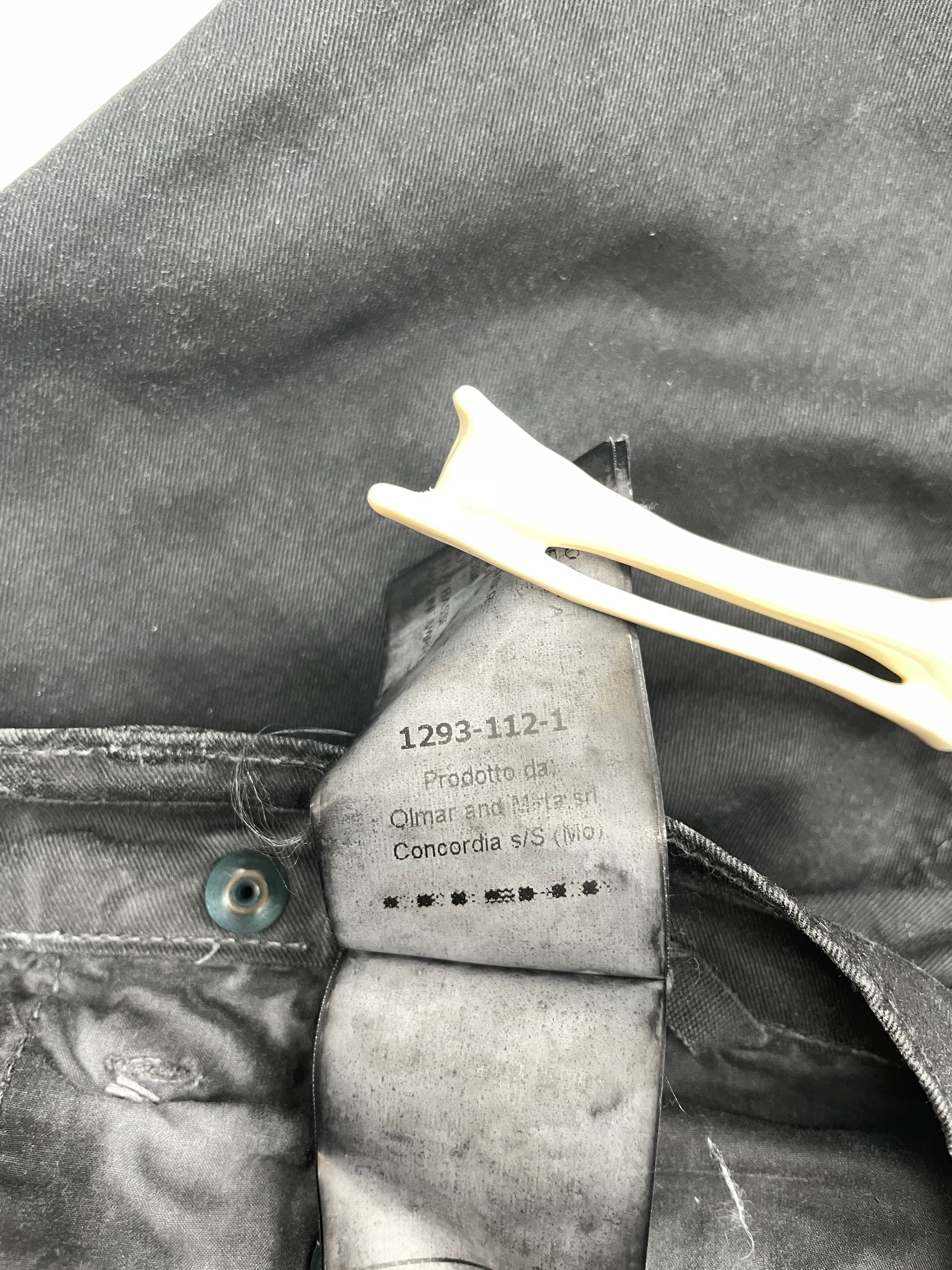 Rick Owens Wax Torrence cut pants (25)