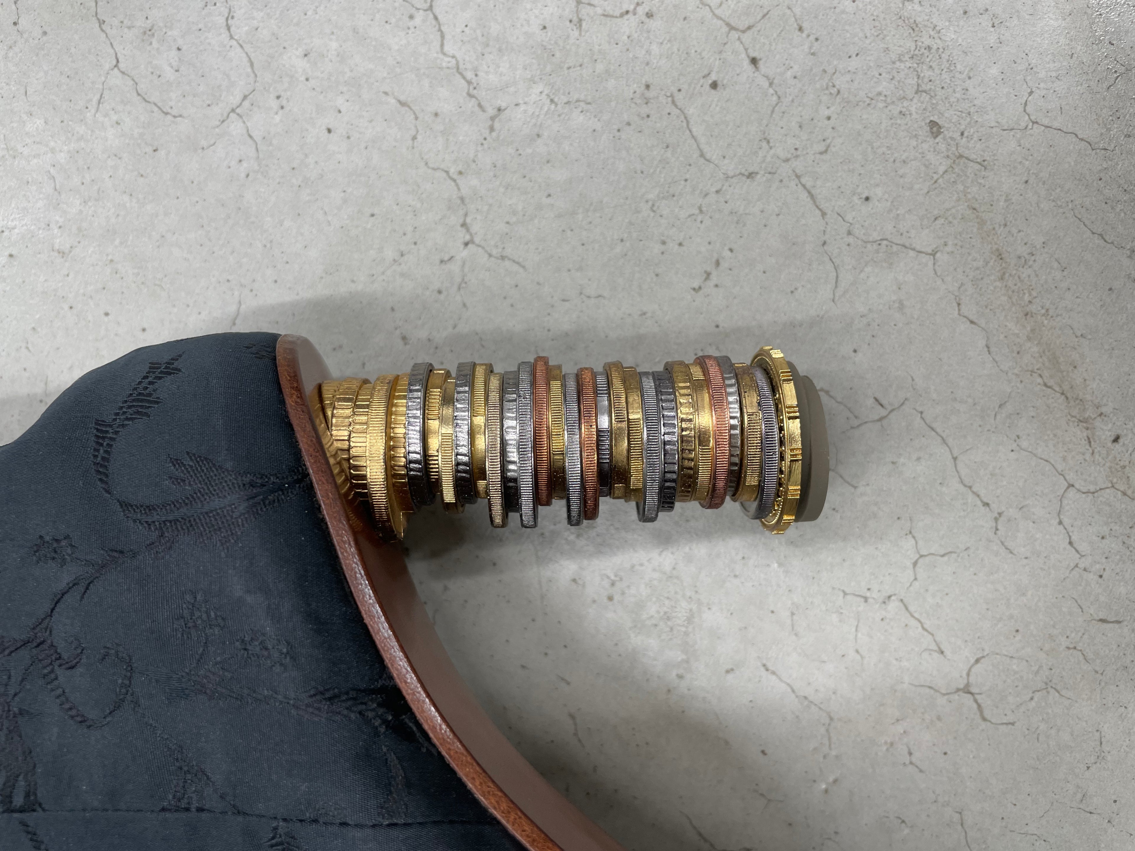 VETEMENTS FW18 Jacquard Coin Heels Geisha Boots (38)